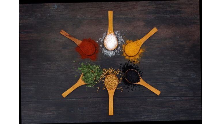 spoons of spices